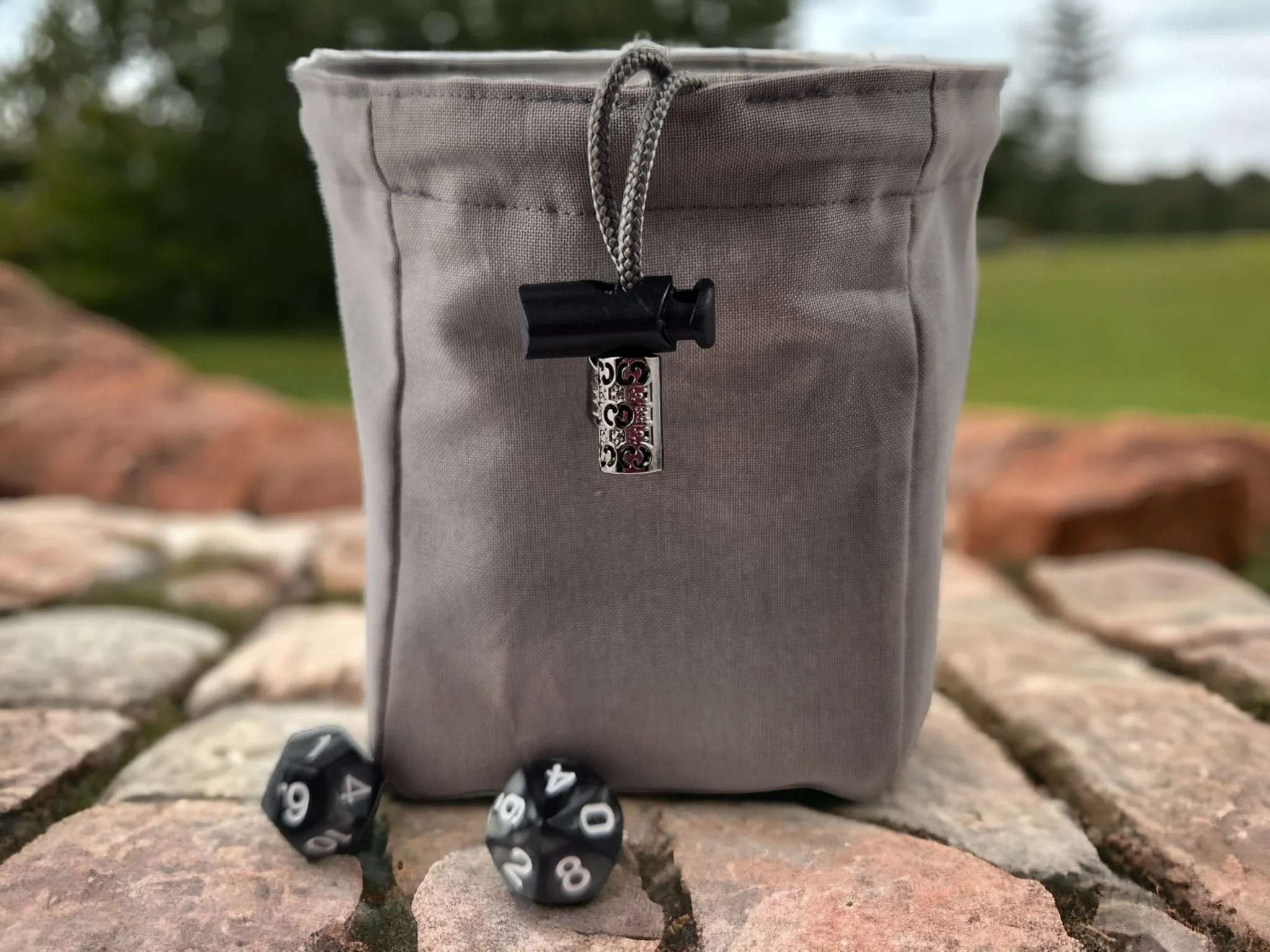 Cute bunny dice bag, TTRPG