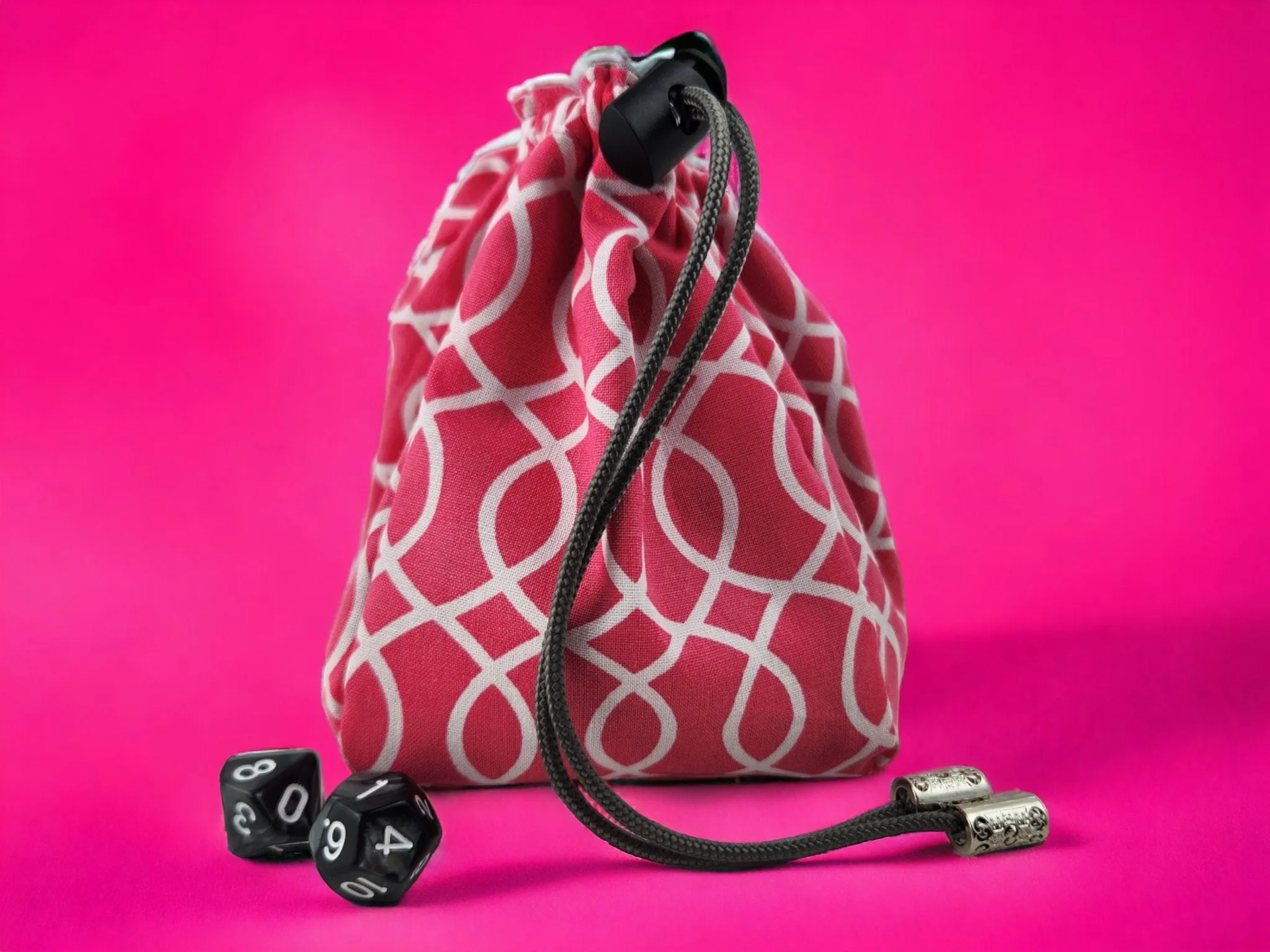 Cute but kinda weird dice bag
