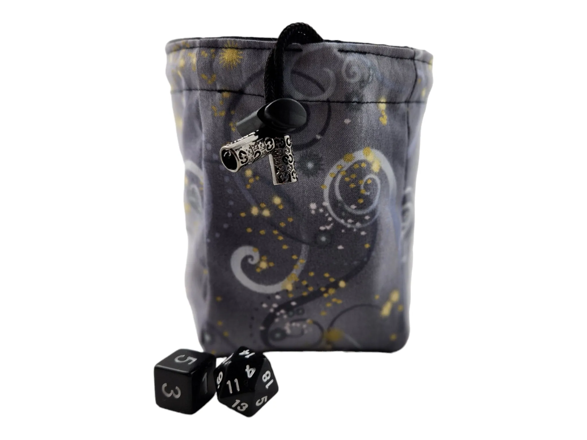 Cute skull dice bag