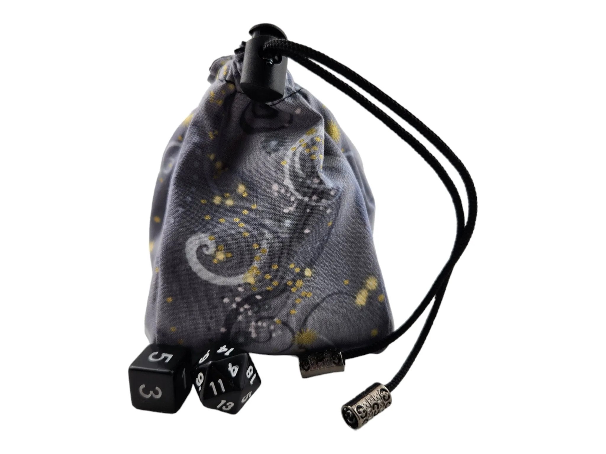 Cute skull dice bag
