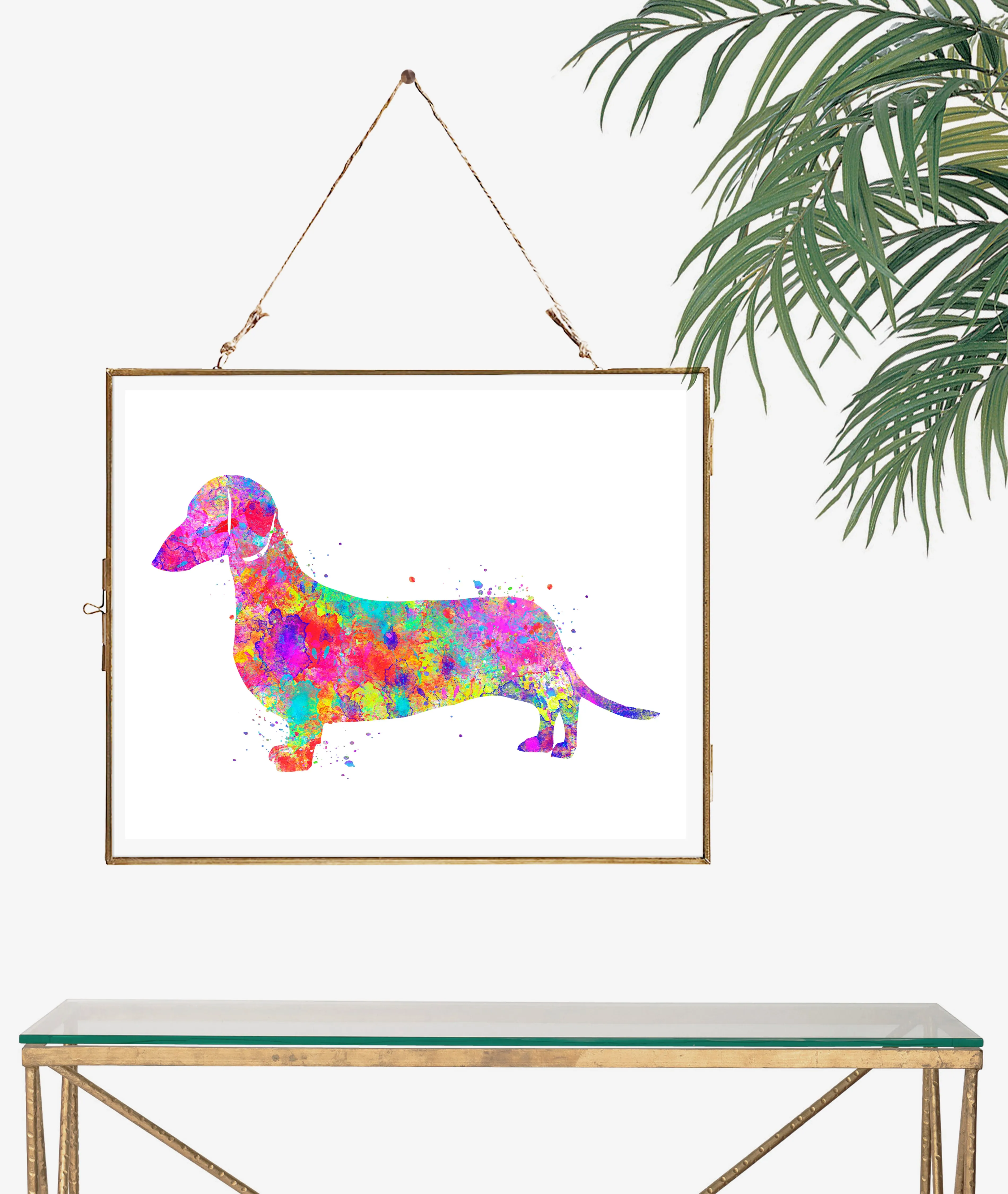 Dachsund Art Print - Unframed