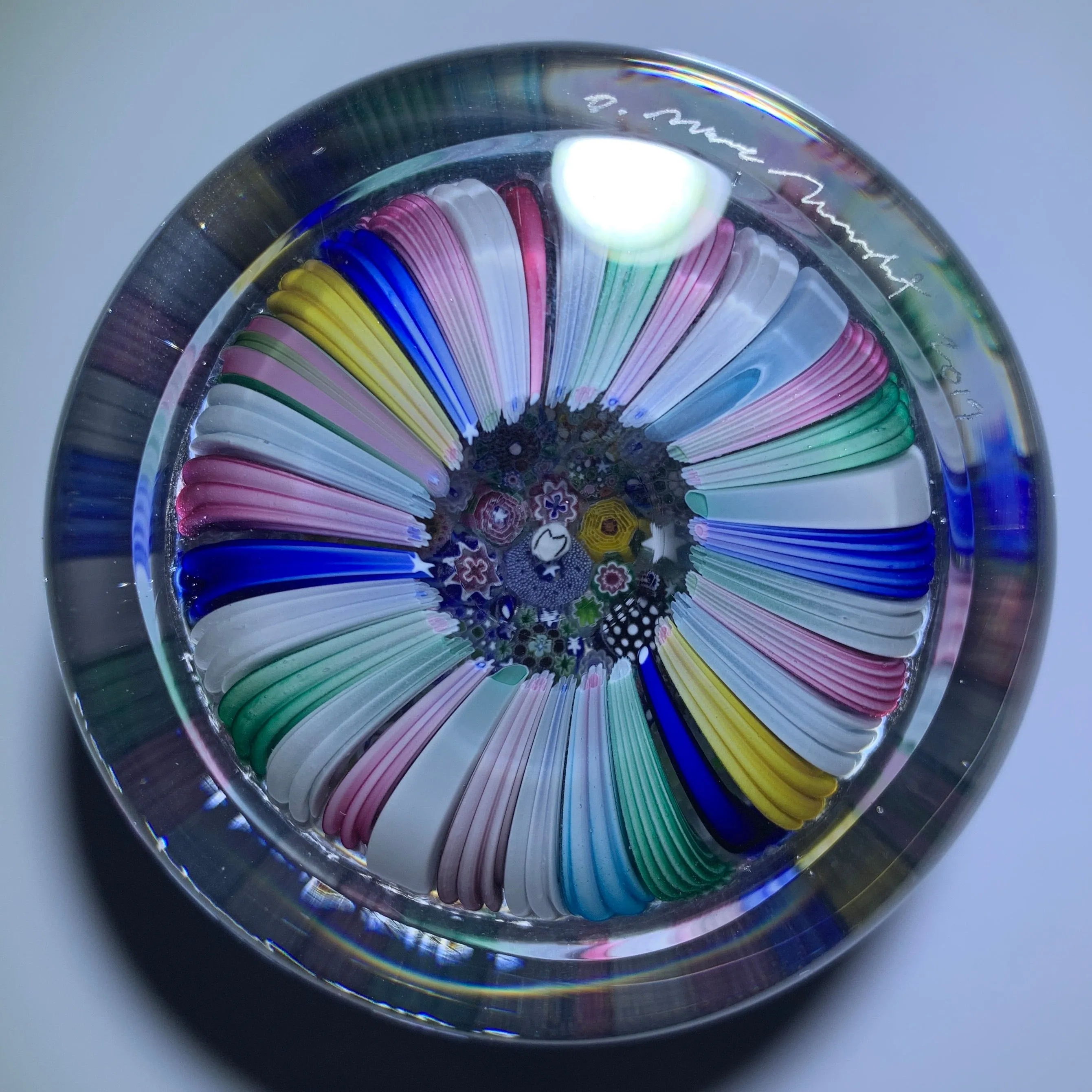 Damon MacNaught 2019 Complex Closepack Millefiori Including including Silhouettes & Rose Canes