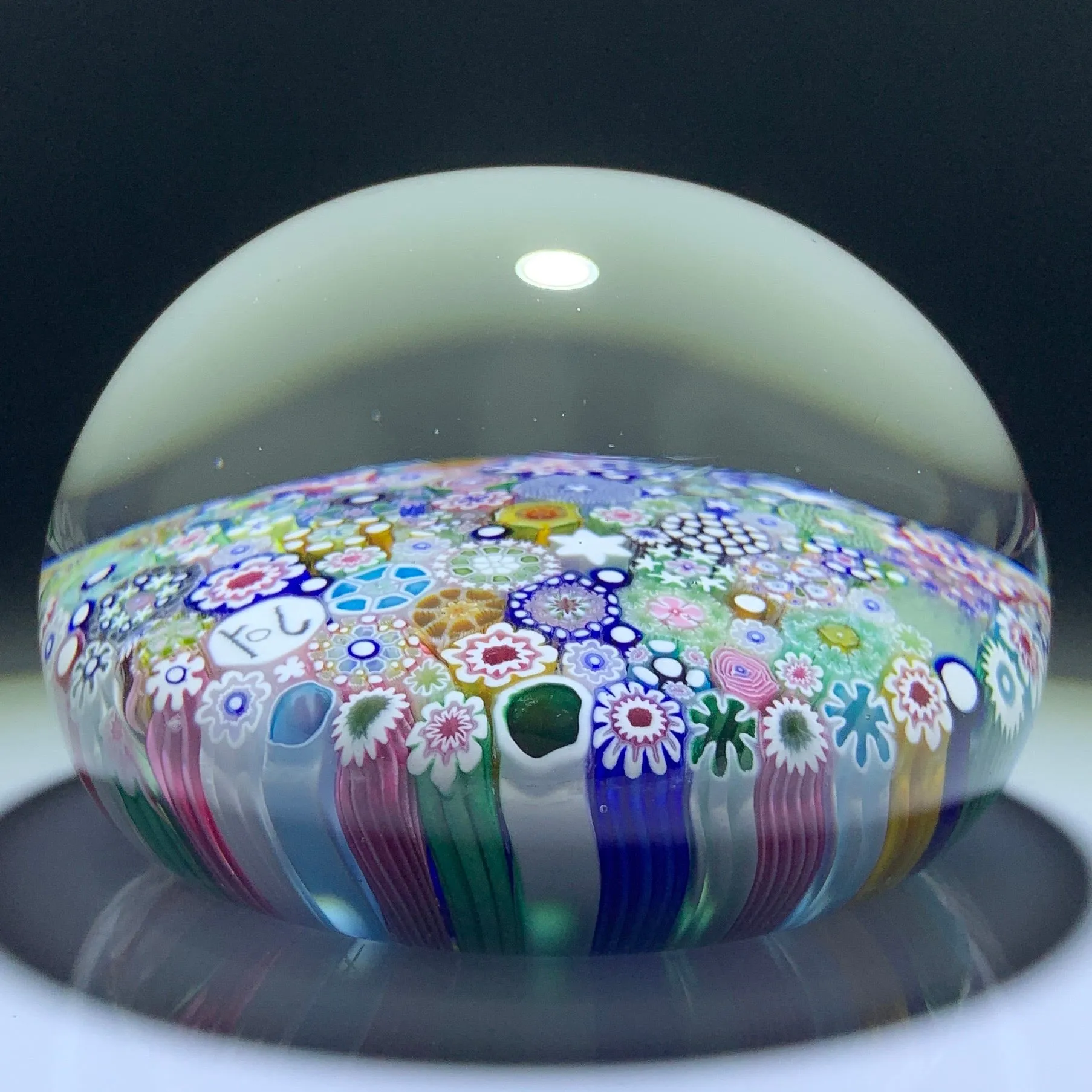 Damon MacNaught 2019 Complex Closepack Millefiori Including including Silhouettes & Rose Canes