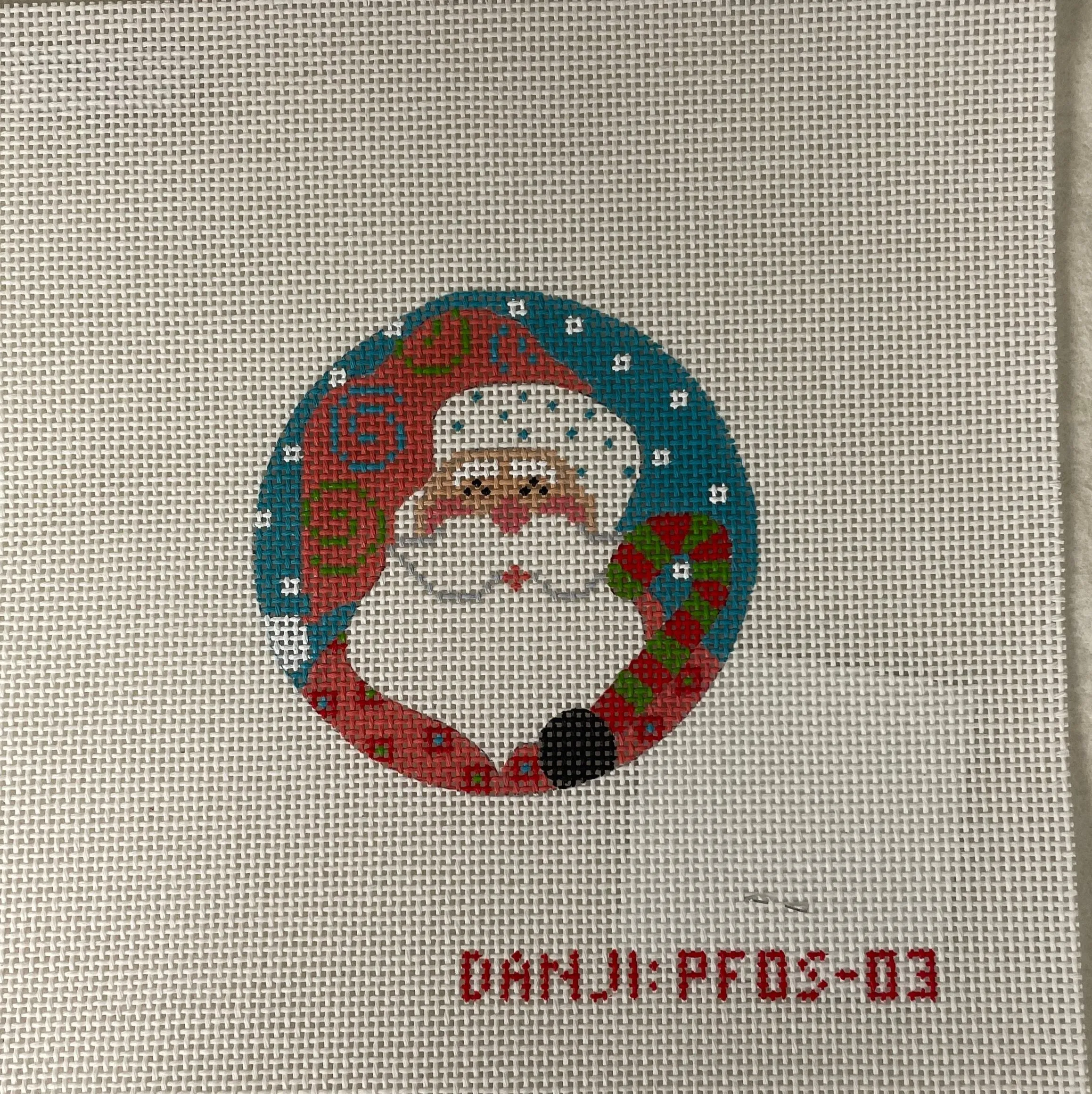 Danji PFOS-03 Candy Cane Santa on 13 mesh