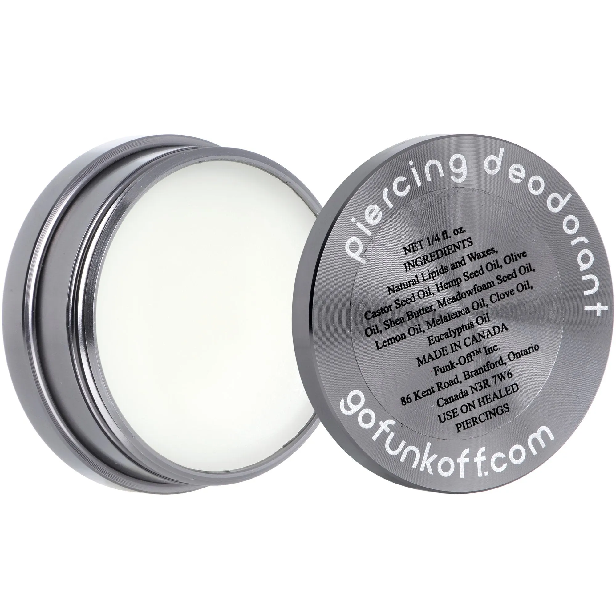 Dark Silver Funk-Off Piercing Deodorant