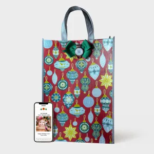 Dazzle | Large | Reusable Gift Bag   QR Greeting Card