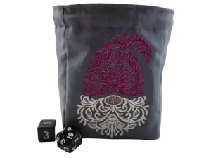 Decorative Gnome dice bag