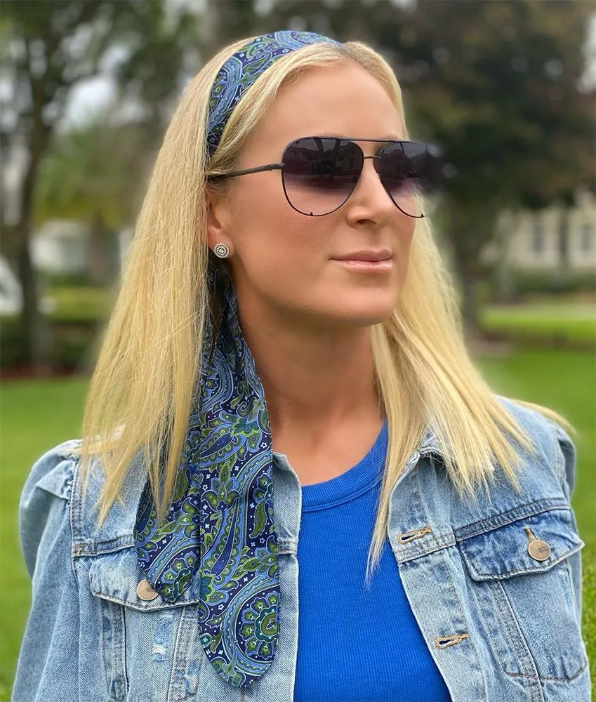 Delia Hill (Liberty of London) - Hair Scarf