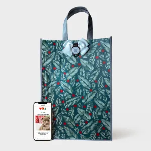 Delight | Large | Reusable Gift Bag   QR Greeting Card