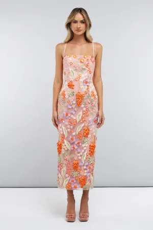 Delight Midi Dress by HELSI - RENTAL