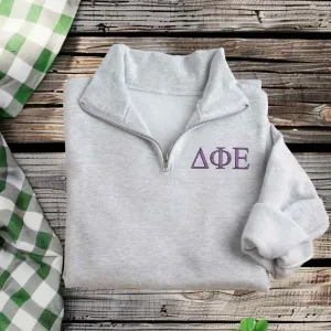 Delta Phi Epsilon Qzip Sweatshirt