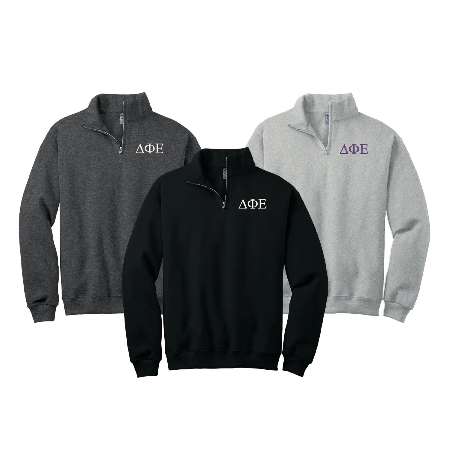 Delta Phi Epsilon Qzip Sweatshirt