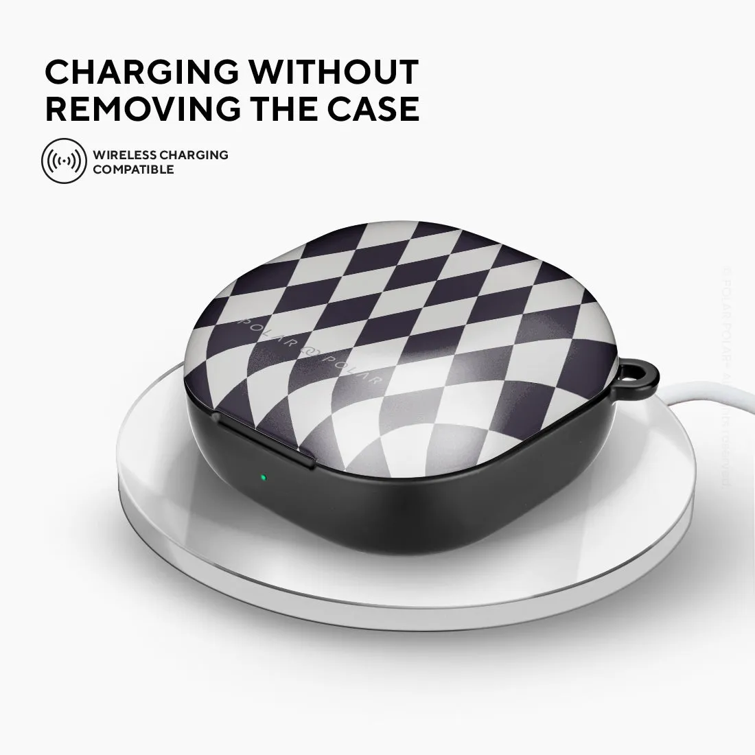 Diamond Black Checker | Samsung Galaxy Buds2 Pro Case
