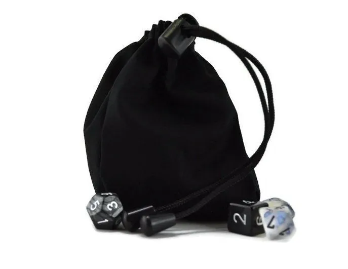 Dragon shield dice bag, metallic pink
