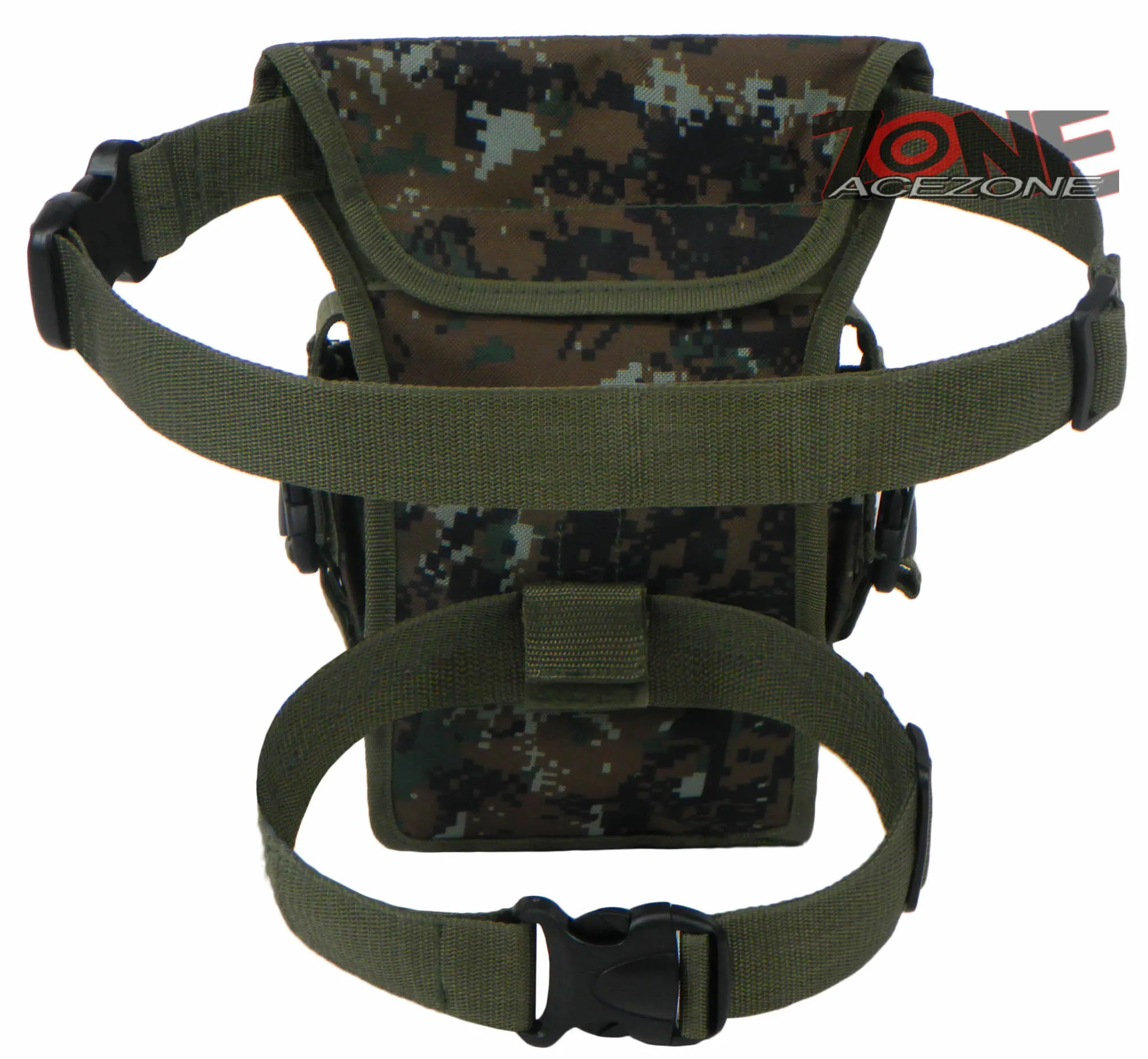 East West USA Tactical Thigh Pack Waist Belt Drop Leg Bag RTC519 GREEN ACU