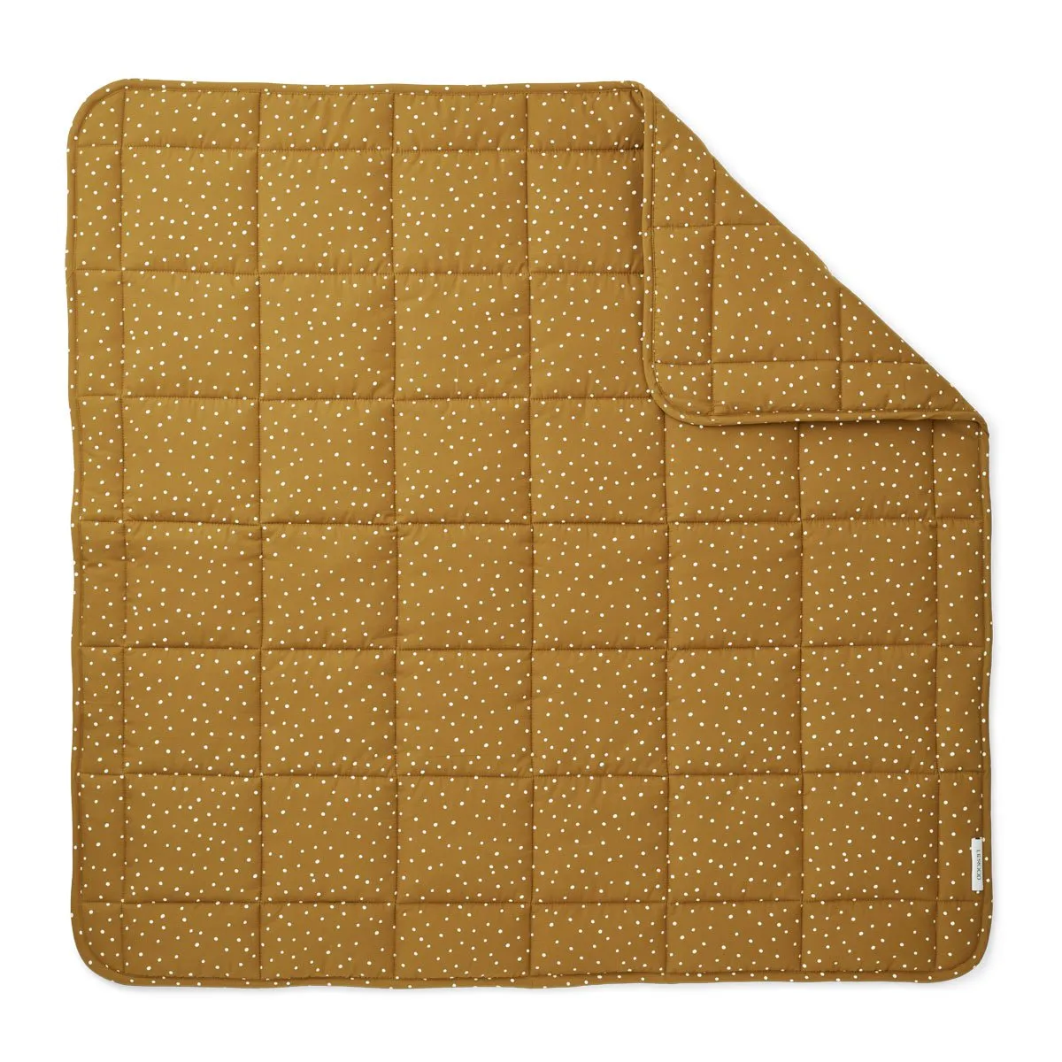 Ebbe Quilted Blanket - Confetti olive