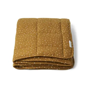 Ebbe Quilted Blanket - Confetti olive