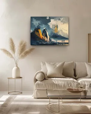 Edge of Twilight modern canvas art