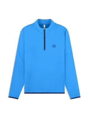 Elio 1/4 Zip Pullover- French Blue