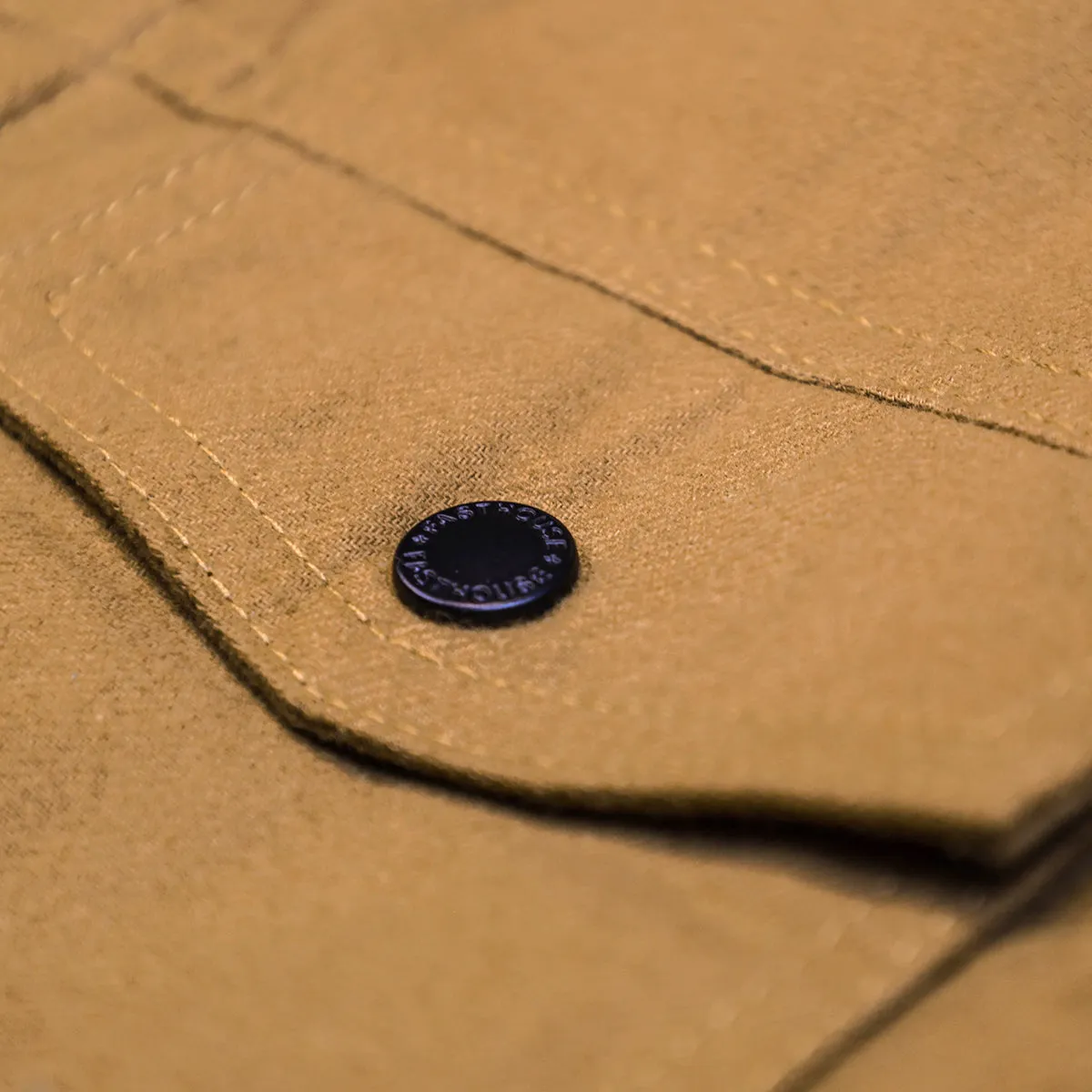 Elysian Quilted Flannel - Tobacco