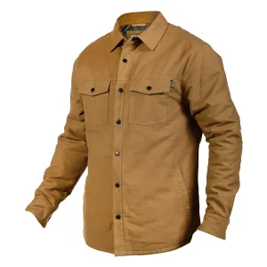 Elysian Quilted Flannel - Tobacco
