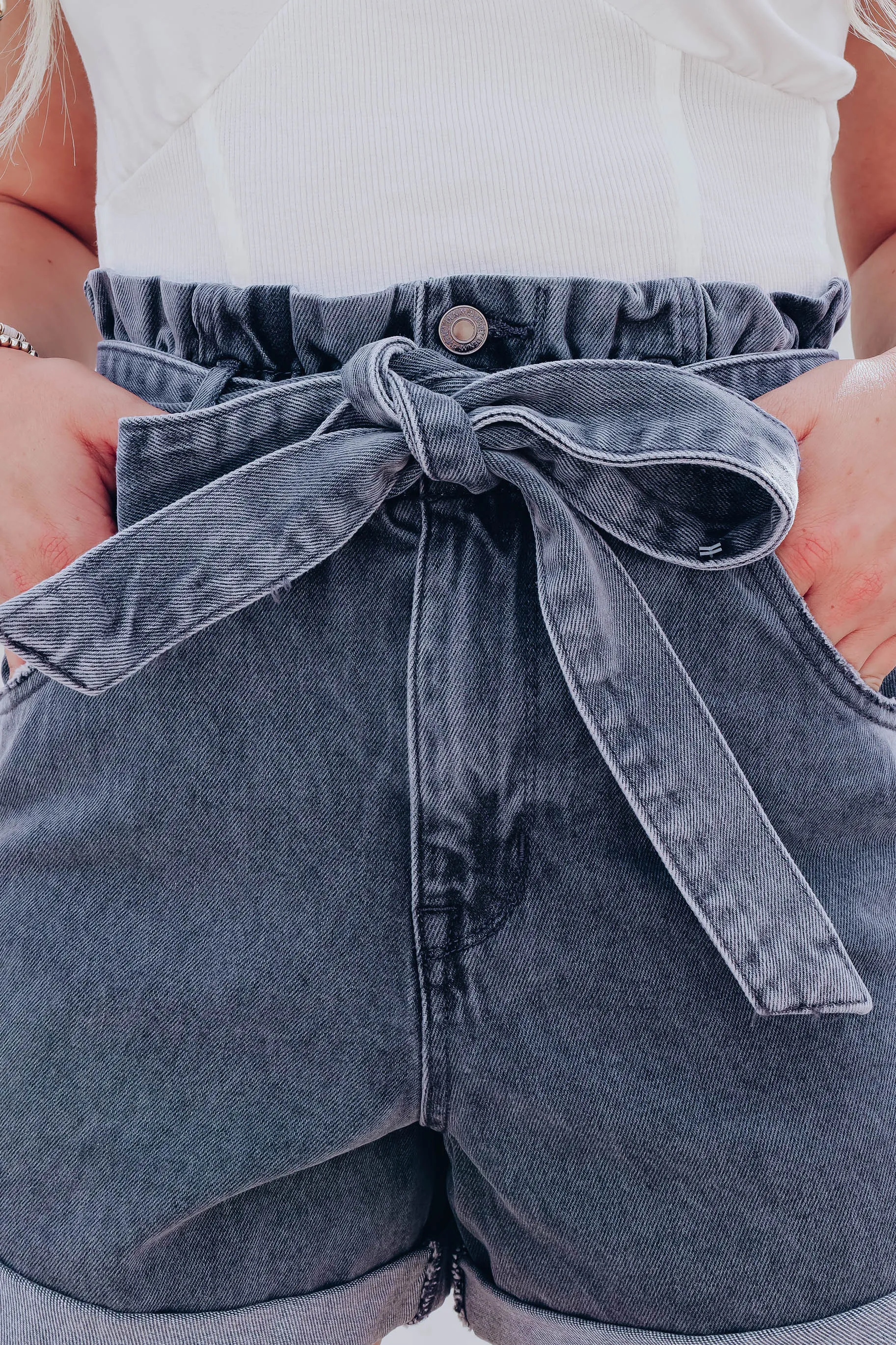 Ember Smoky Paper Bag Shorts
