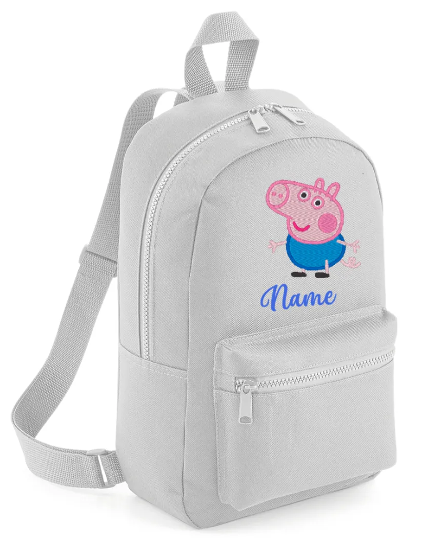 Embroidered Character Backpack
