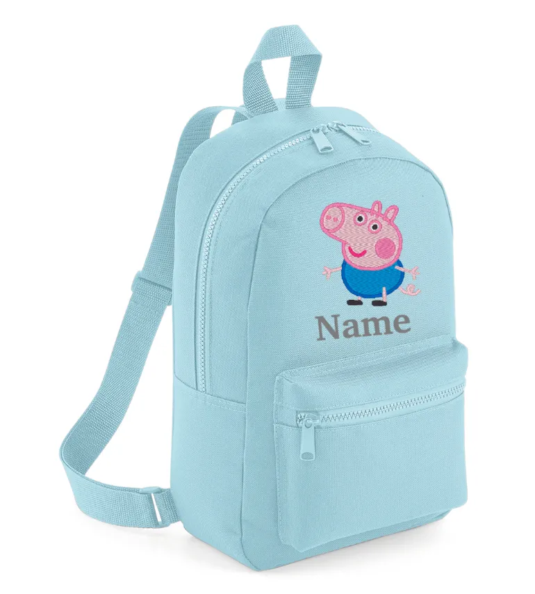 Embroidered Character Backpack