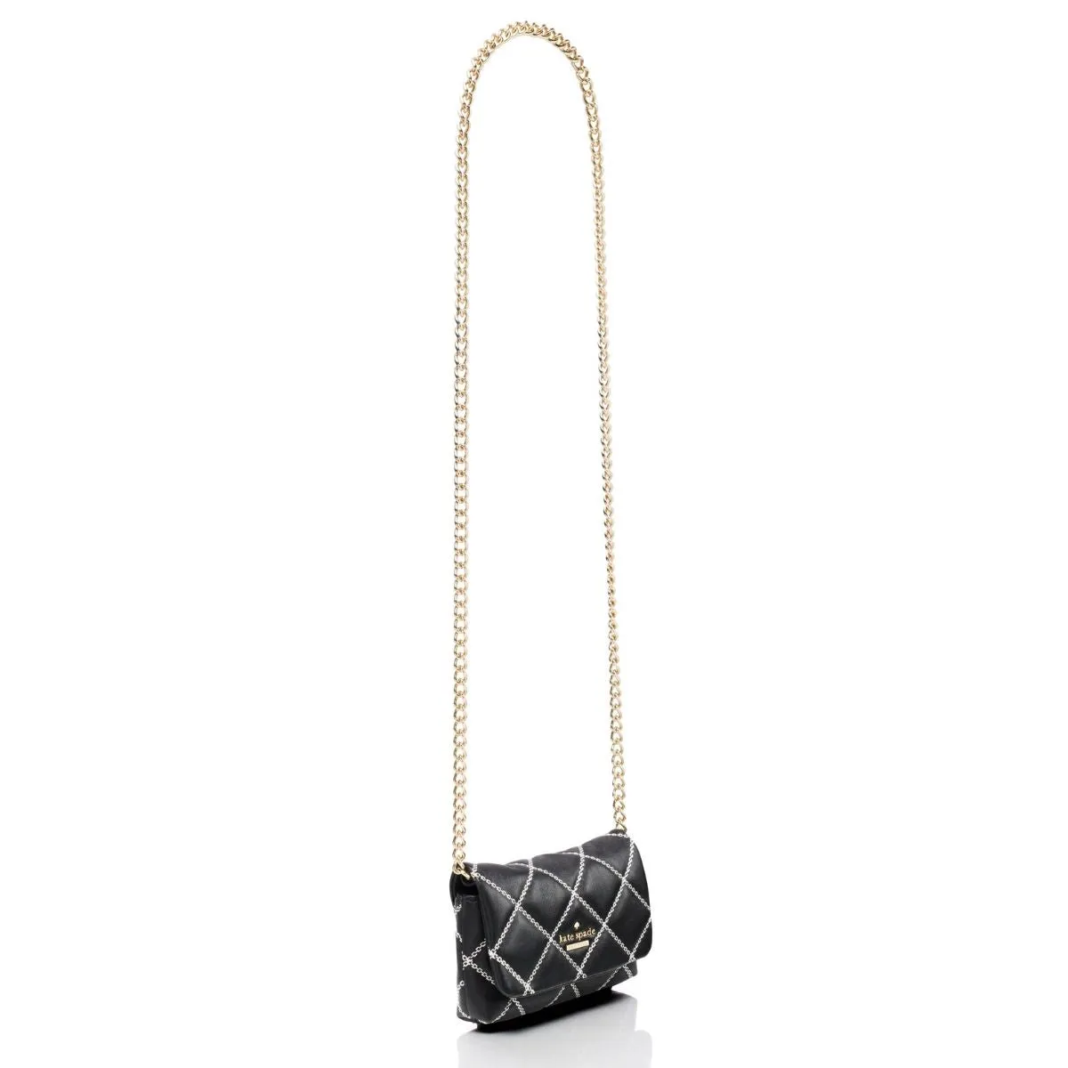 Emerson Place Emi Black/Cement Crossbody Bag