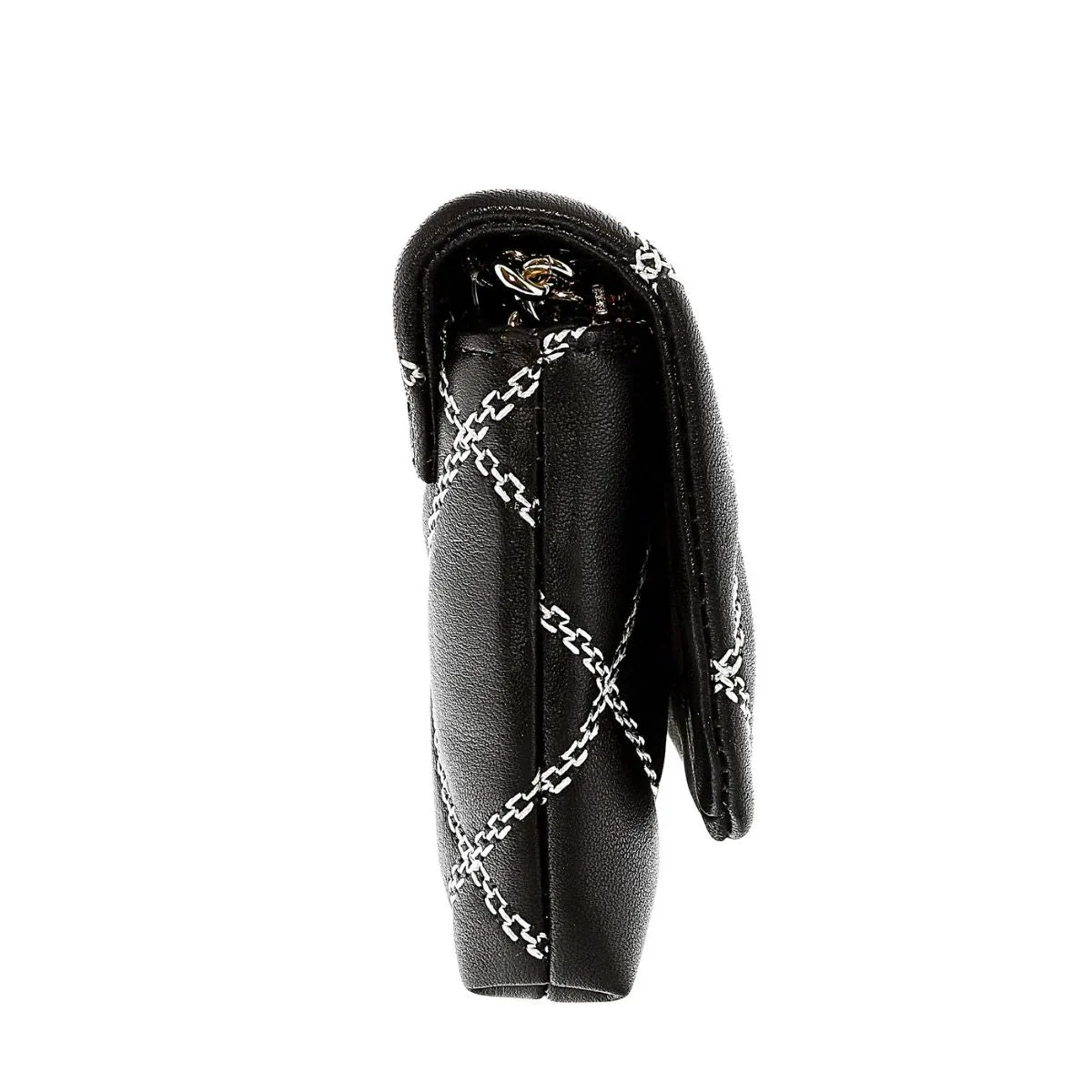 Emerson Place Emi Black/Cement Crossbody Bag