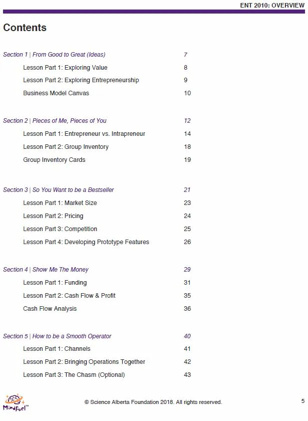 Enterprise & Innovation ENT2010 | Analyzing Ventures - Alberta Focused