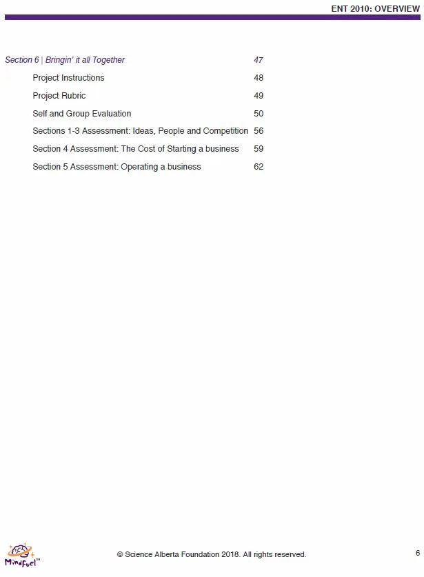 Enterprise & Innovation ENT2010 | Analyzing Ventures - Alberta Focused