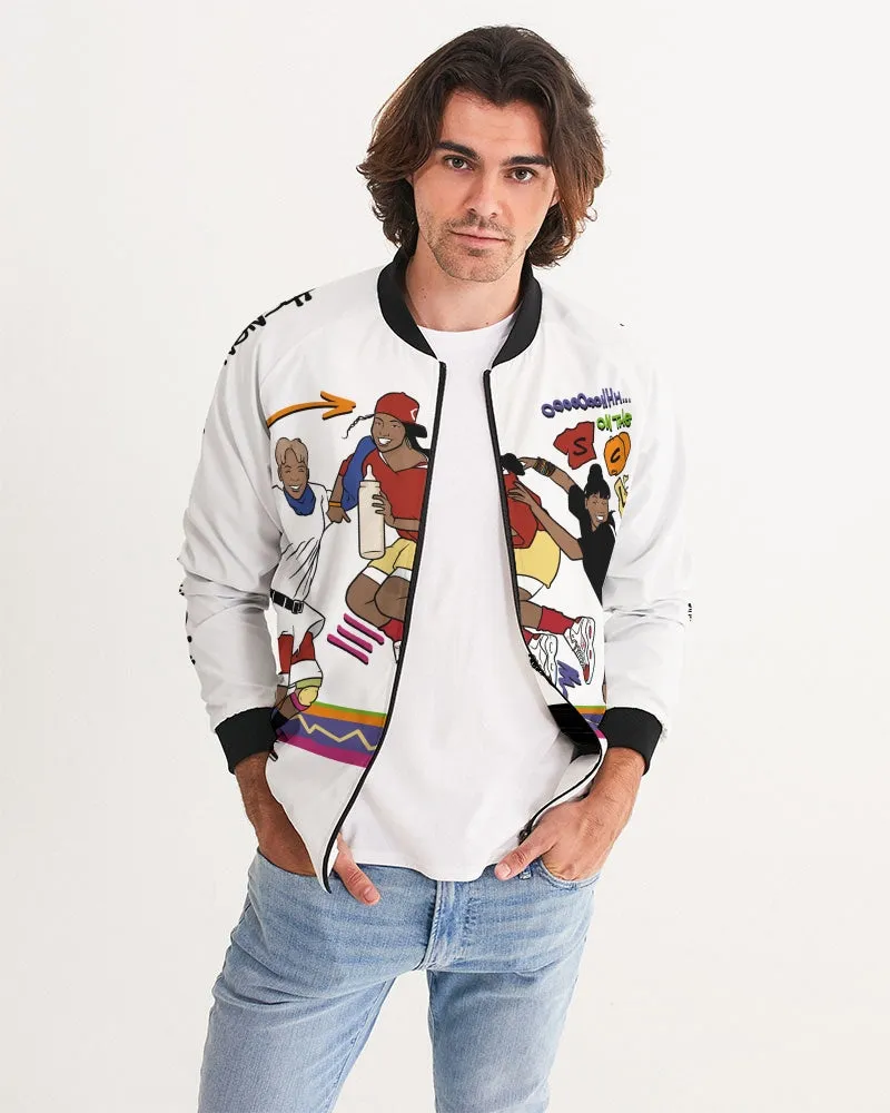 Exclusive #SNEAKERHEADS "OOOOH ON THE SCL TIP" LE Men's Bomber Jacket