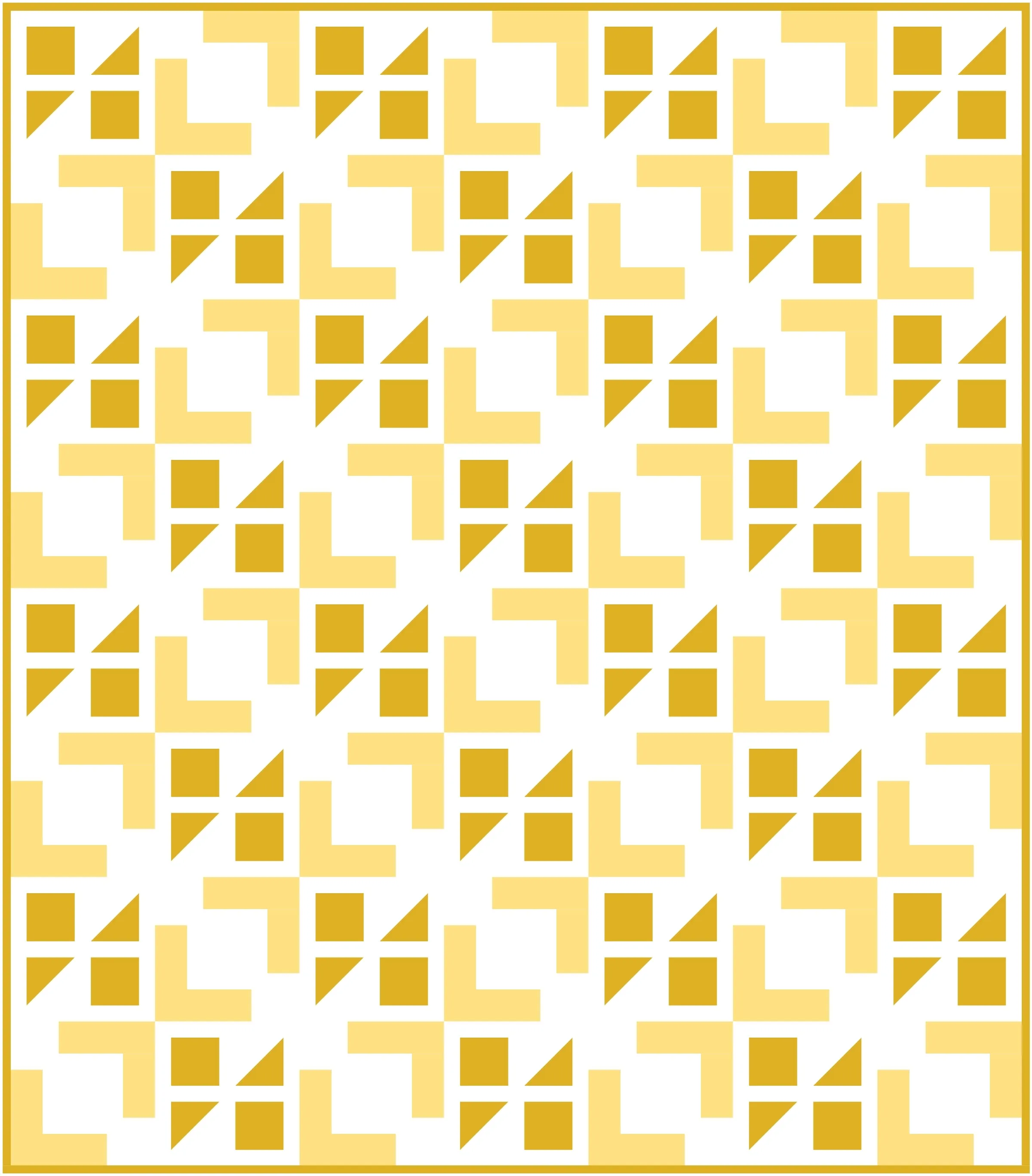 Expansive Quilt Block Pattern
