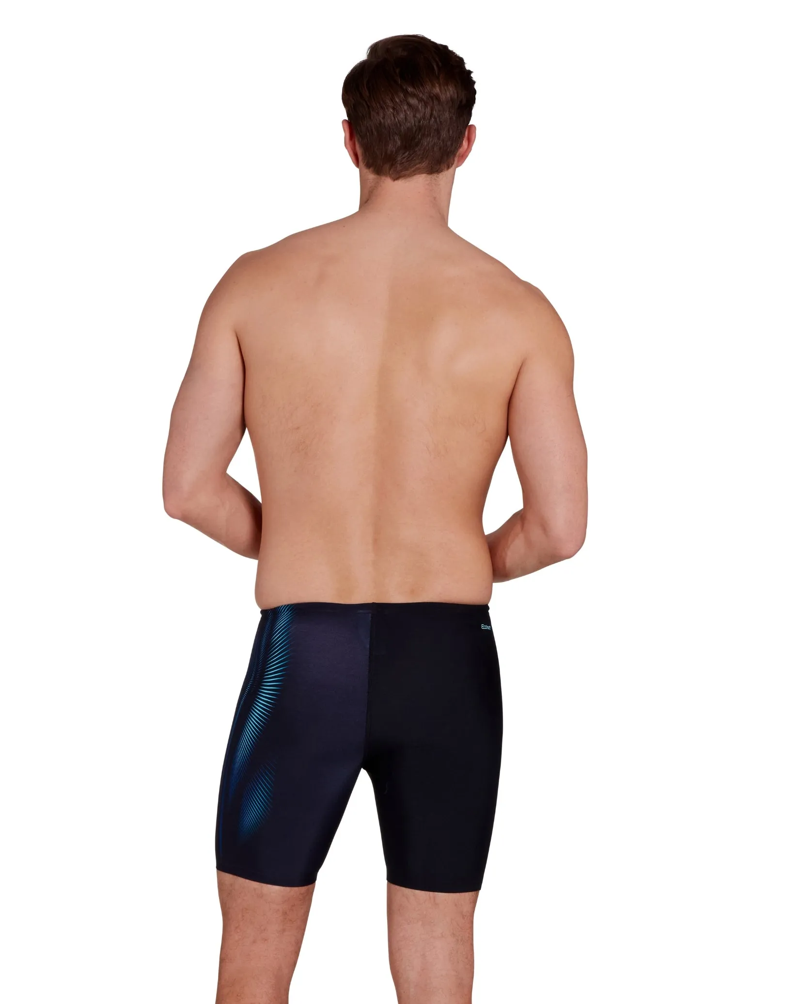 Extender Mid Swim Jammer - Black/Blue
