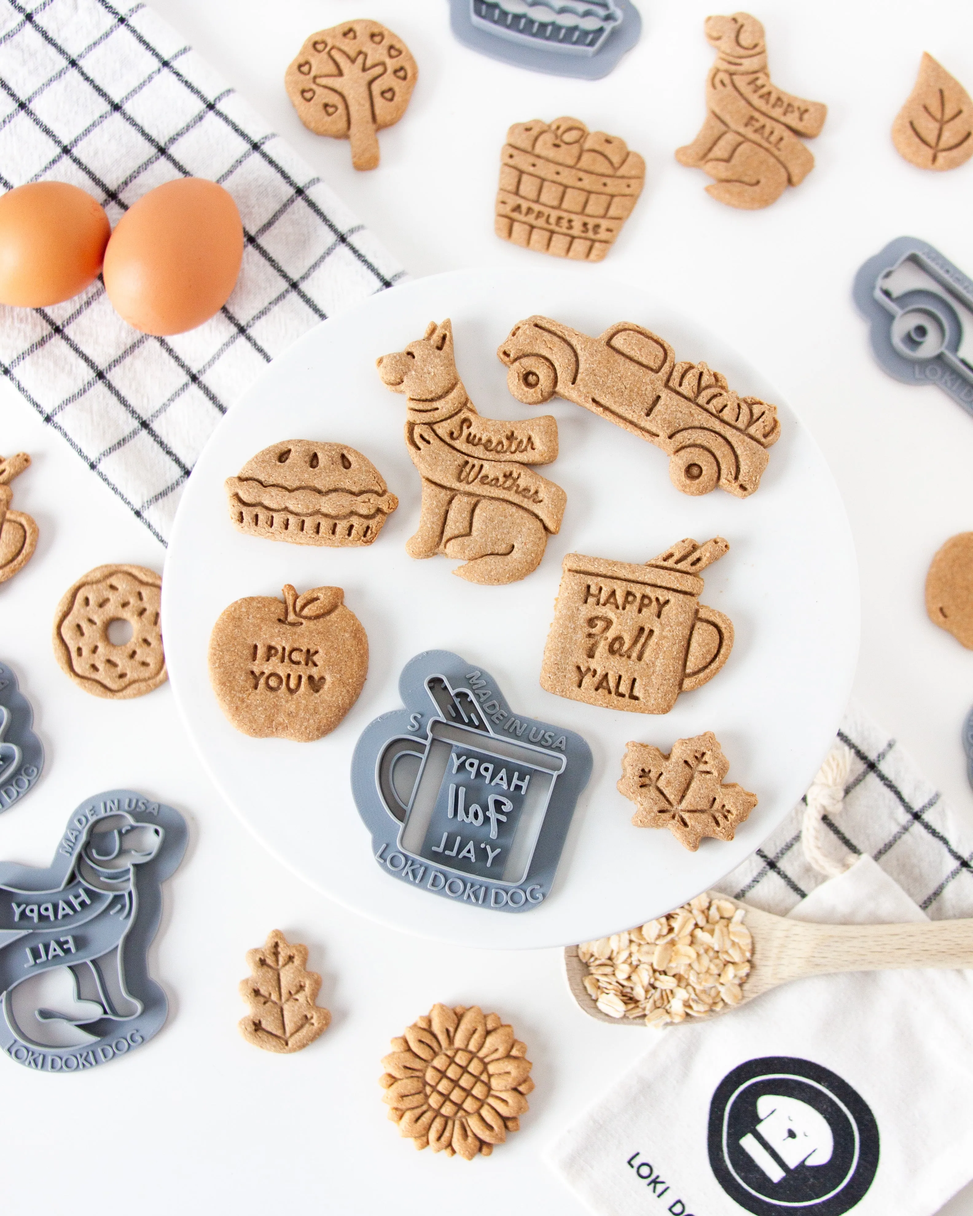 Fall Farm Truck Shape Cookie Cutter (3 Styles Available)