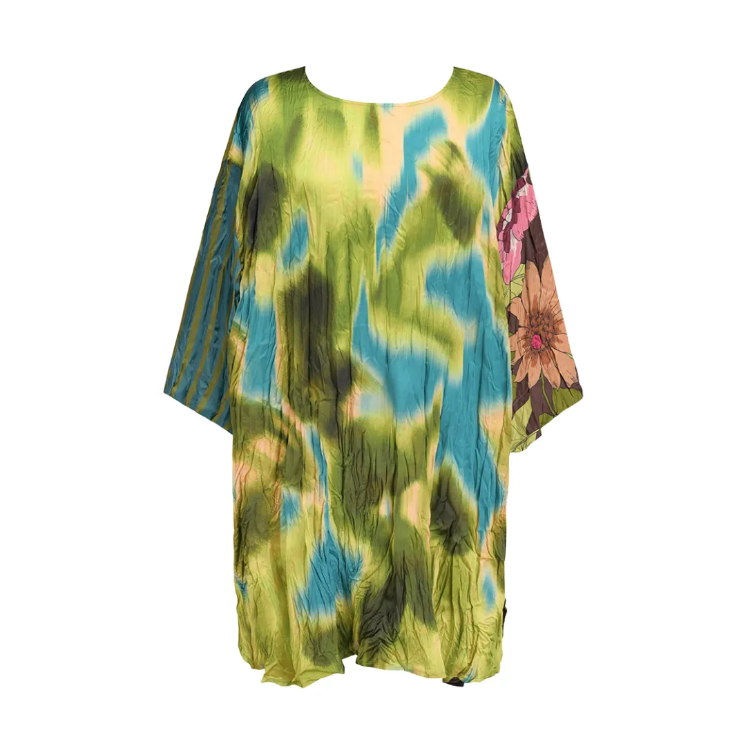 Fantasia Tunic Top - Turquoise