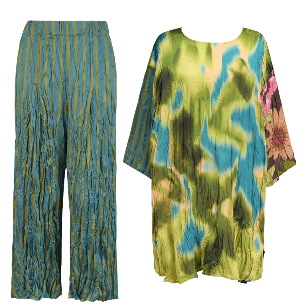 Fantasia Tunic Top - Turquoise