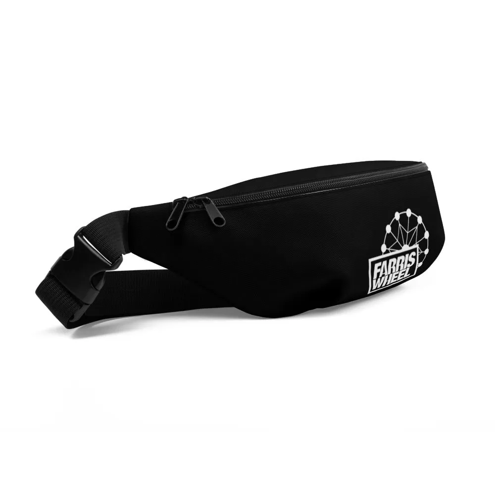 Farris Wheel Black Fanny Pack