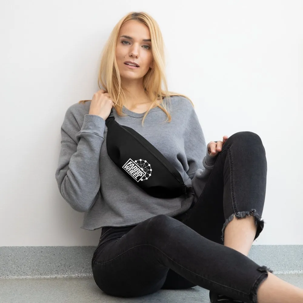 Farris Wheel Black Fanny Pack