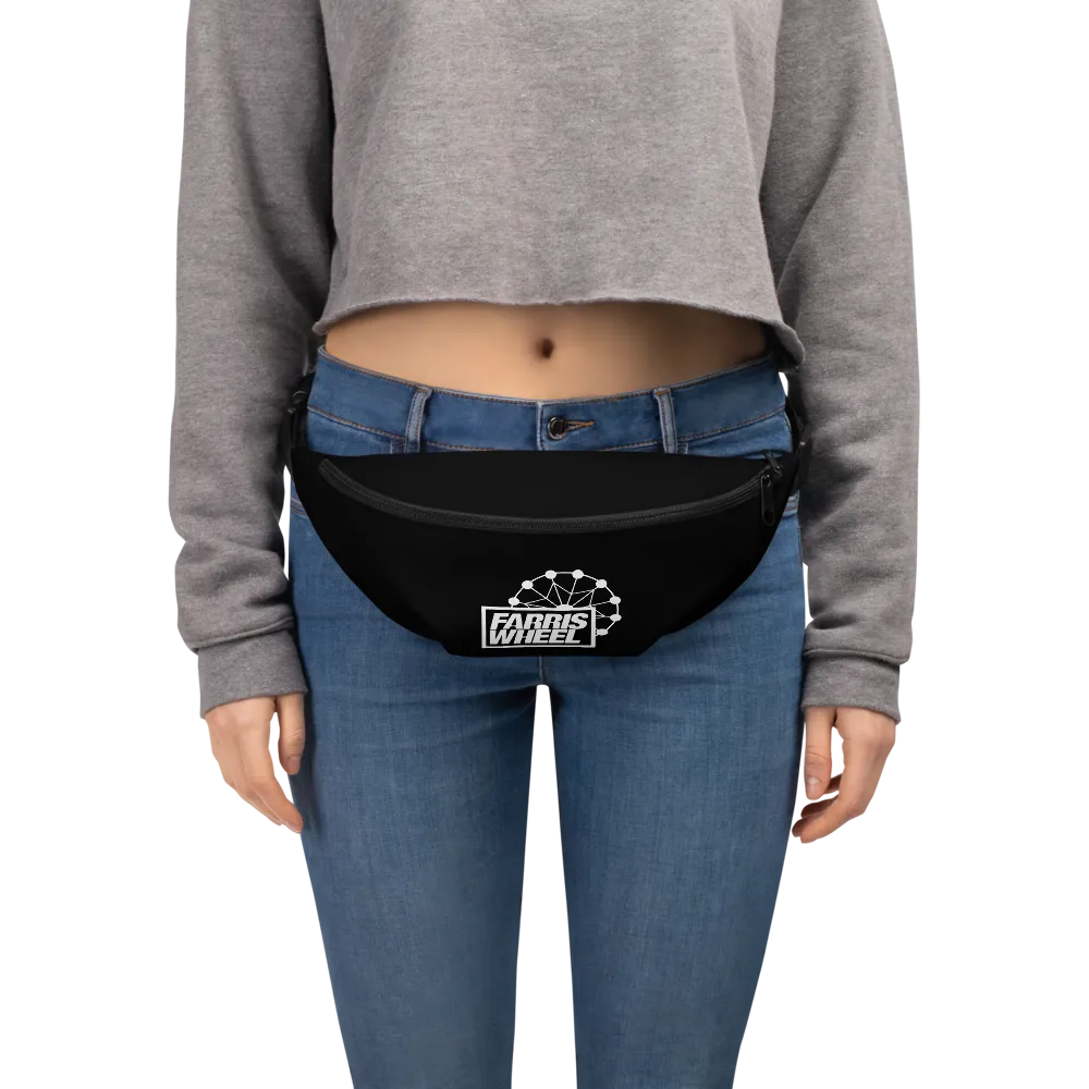 Farris Wheel Black Fanny Pack