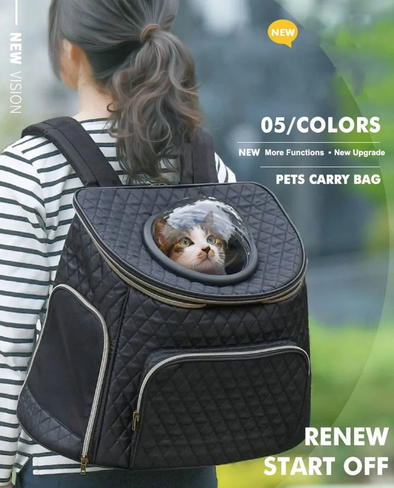Fashion Space Capsule Pet Backpack