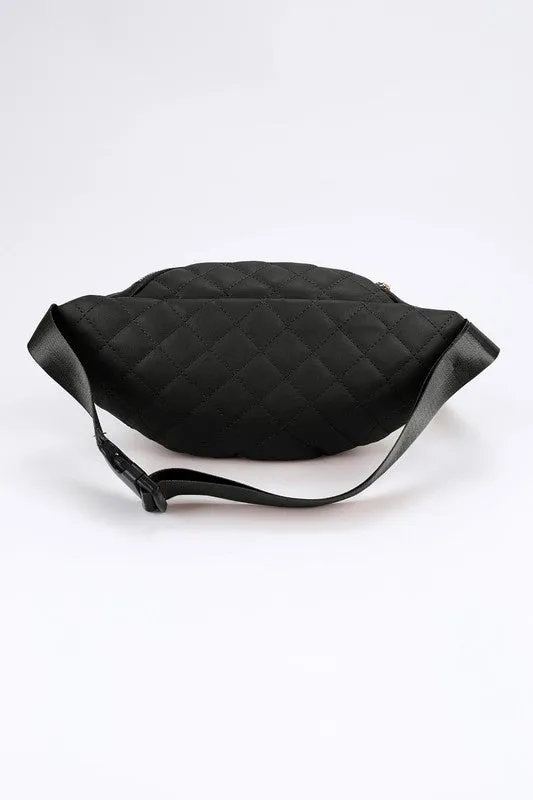 Fergie Diamond Pattern Belt Bag