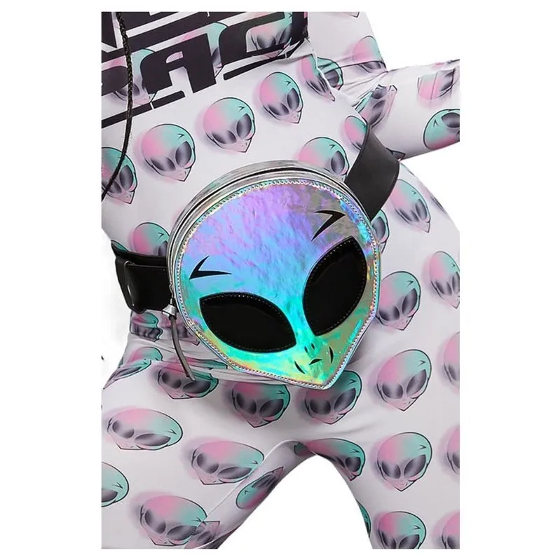 Fever Holographic Alien Bum Bag