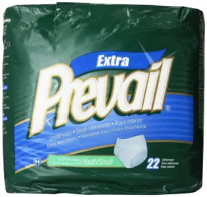 First Quality PV-511 Prevail Pull-On Extra Abs, Youth/Small 20-34, PK/22