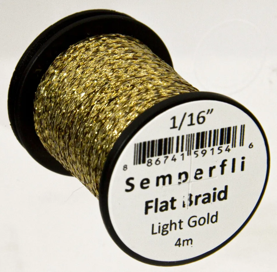 Flat Braids - 1.5mm 1/16"
