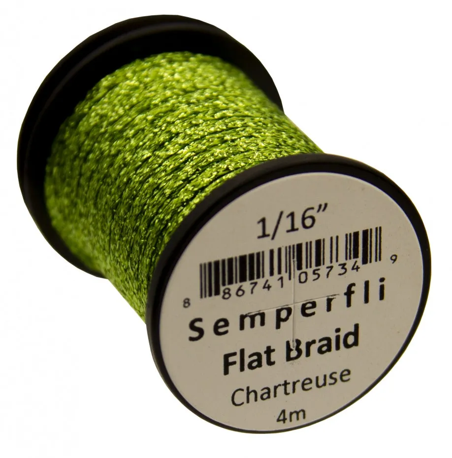 Flat Braids - 1.5mm 1/16"