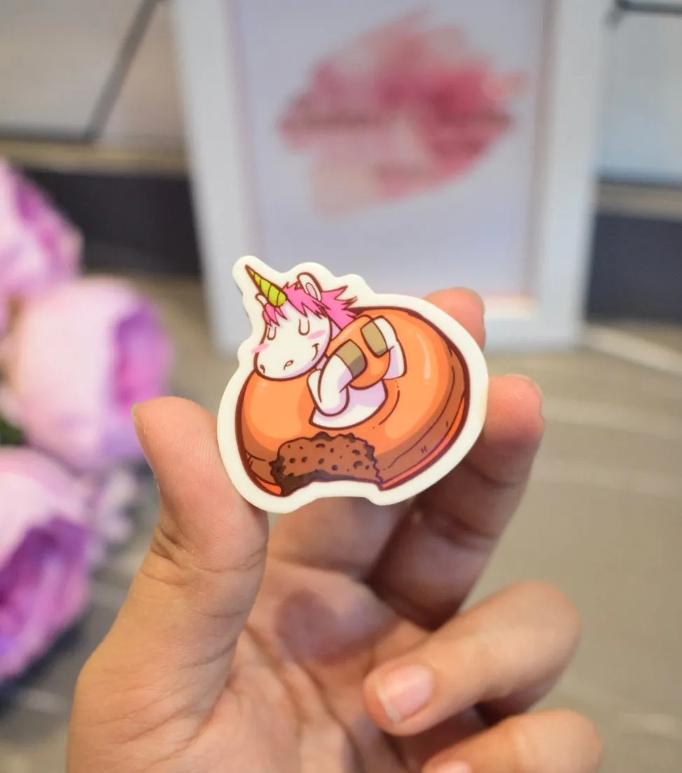Flat Unicorn Eraser
