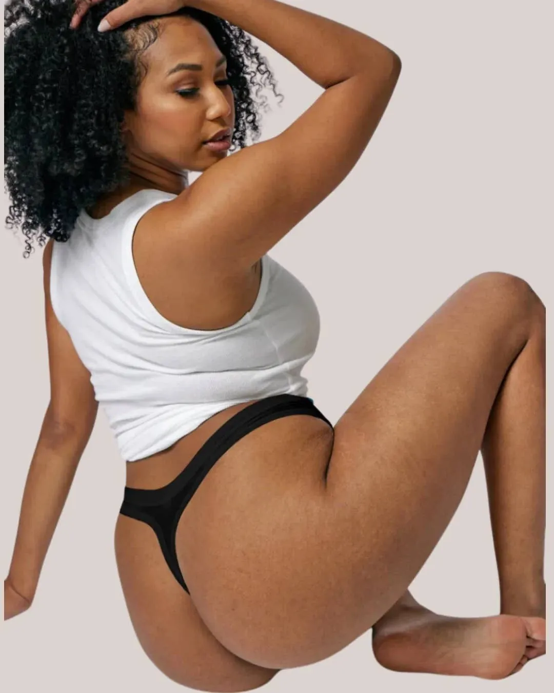 Flex Fit Thong S/M (sizes 2-10) by Panic Panties