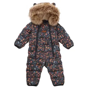 Floral Nightscape Quilted Onesie 0-3yrs